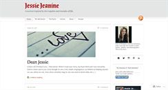 Desktop Screenshot of jessiejeanine.com